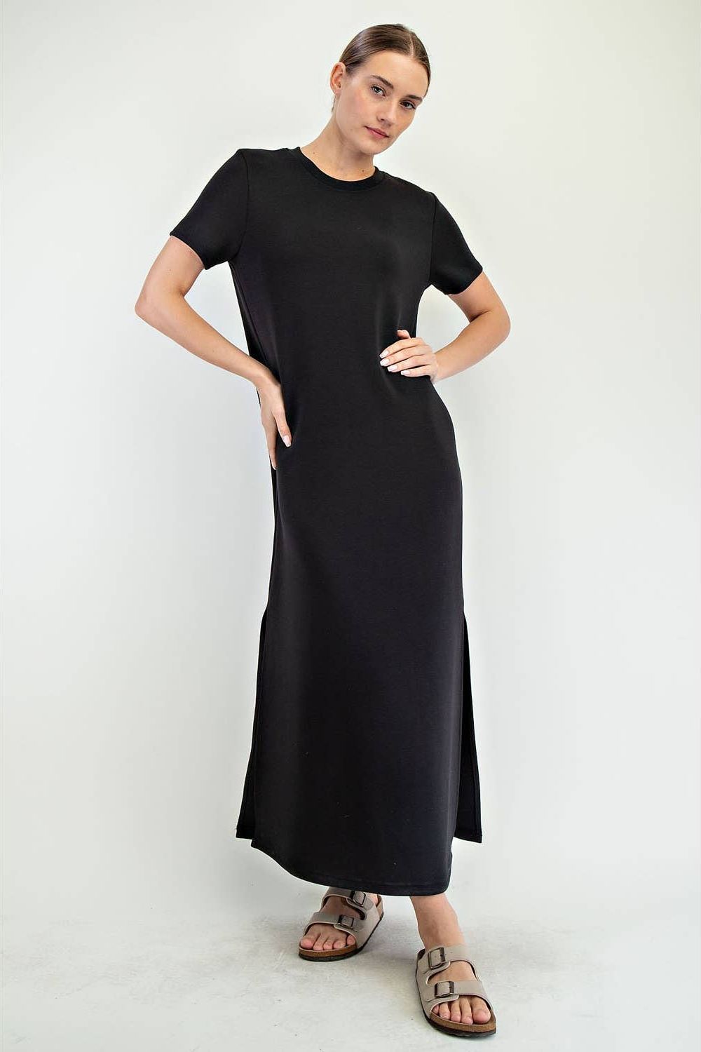 Modal Scuba Maxi Dress