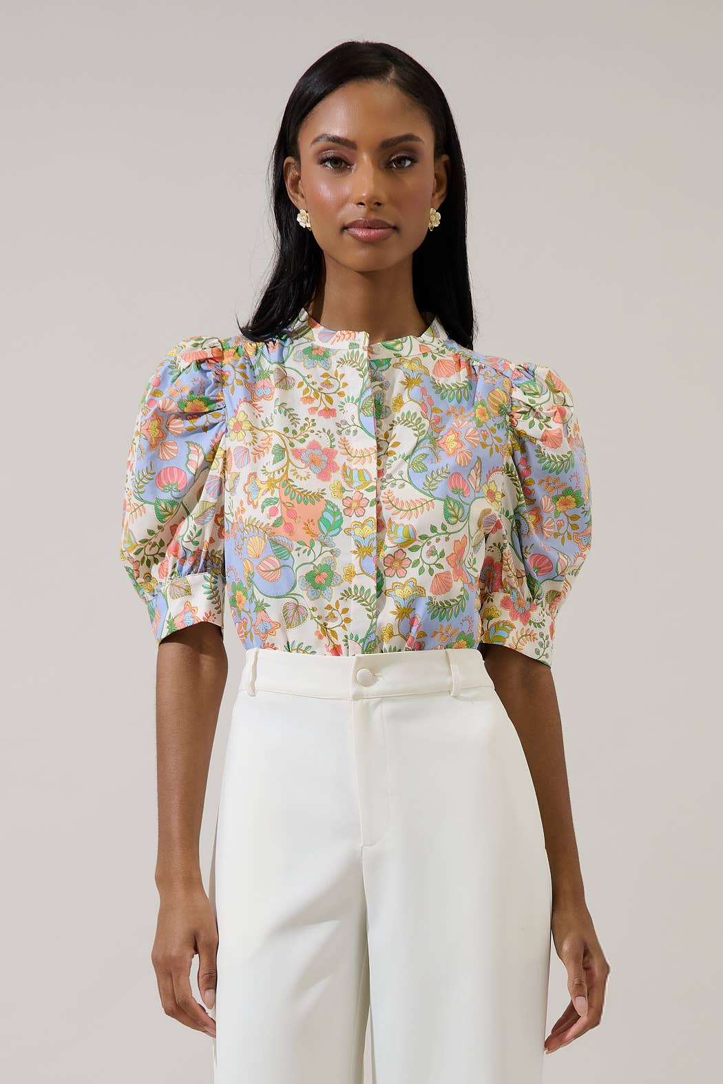 Zamara Floral Top