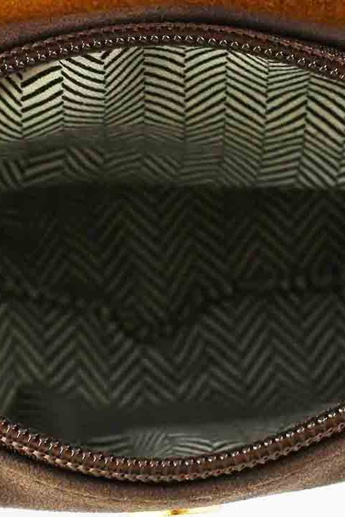 SU781 Faux Suede Mini Crossbody Bag