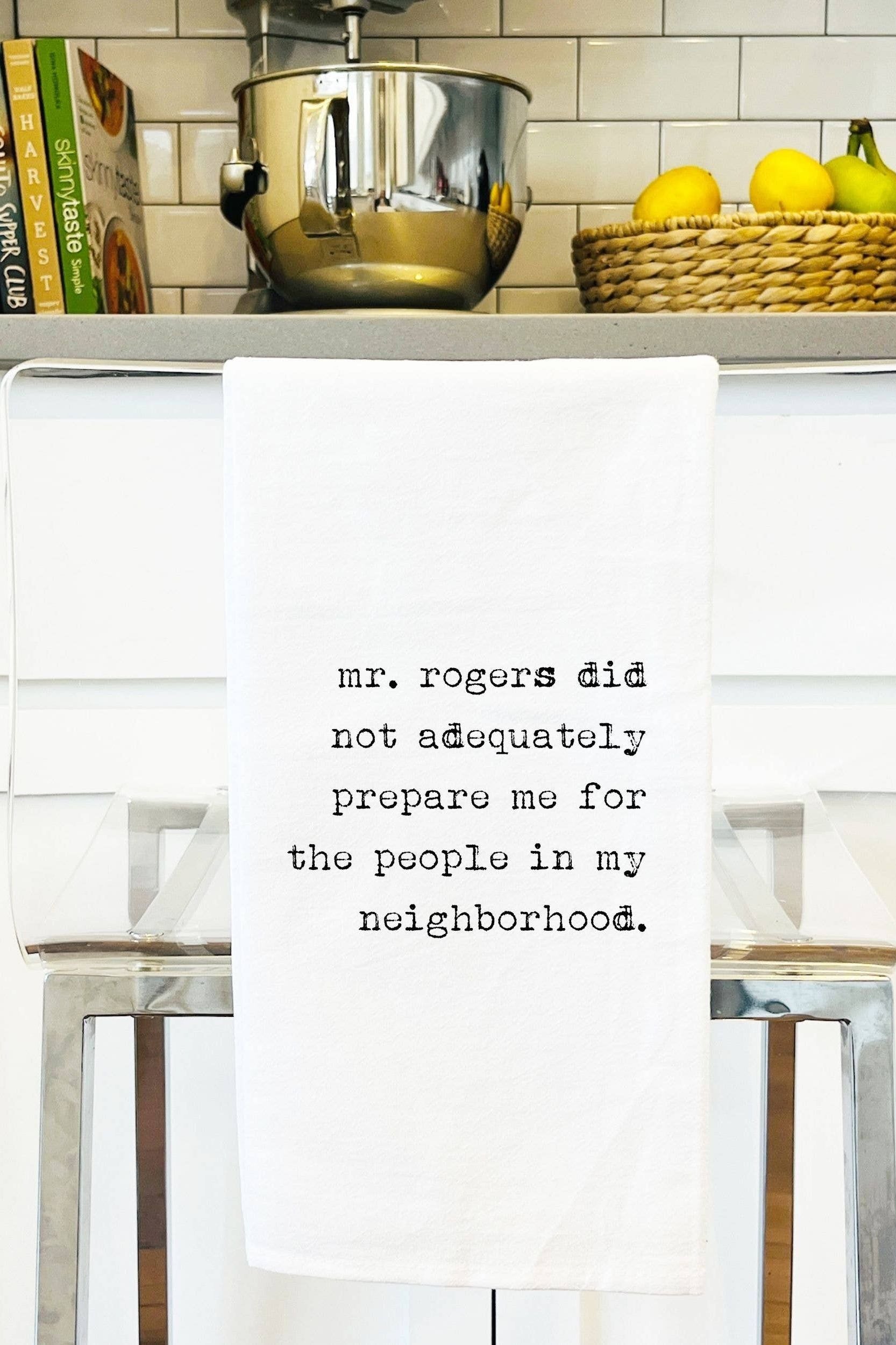 Mr Rogers Tea Towel