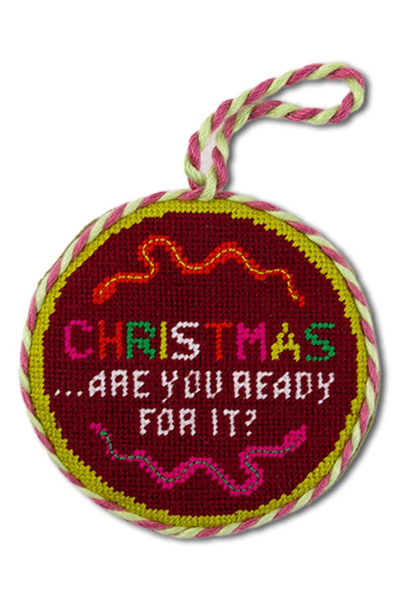 Needlepoint Ornament - Ready For It