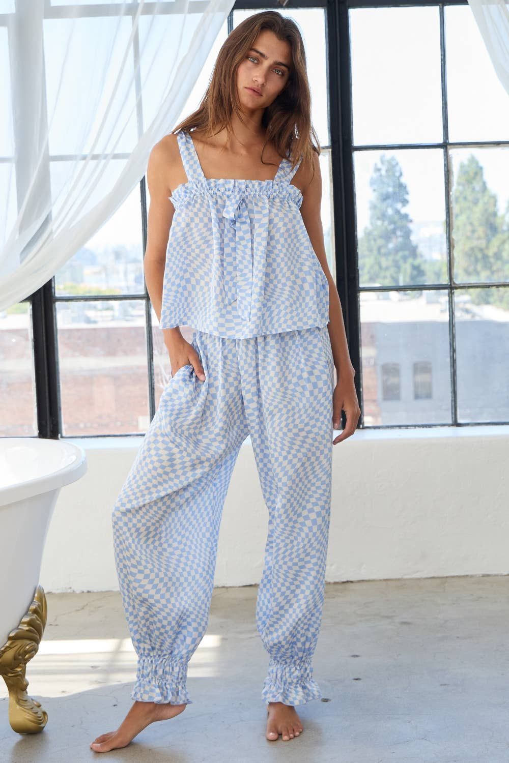 Geometric Pajama Set
