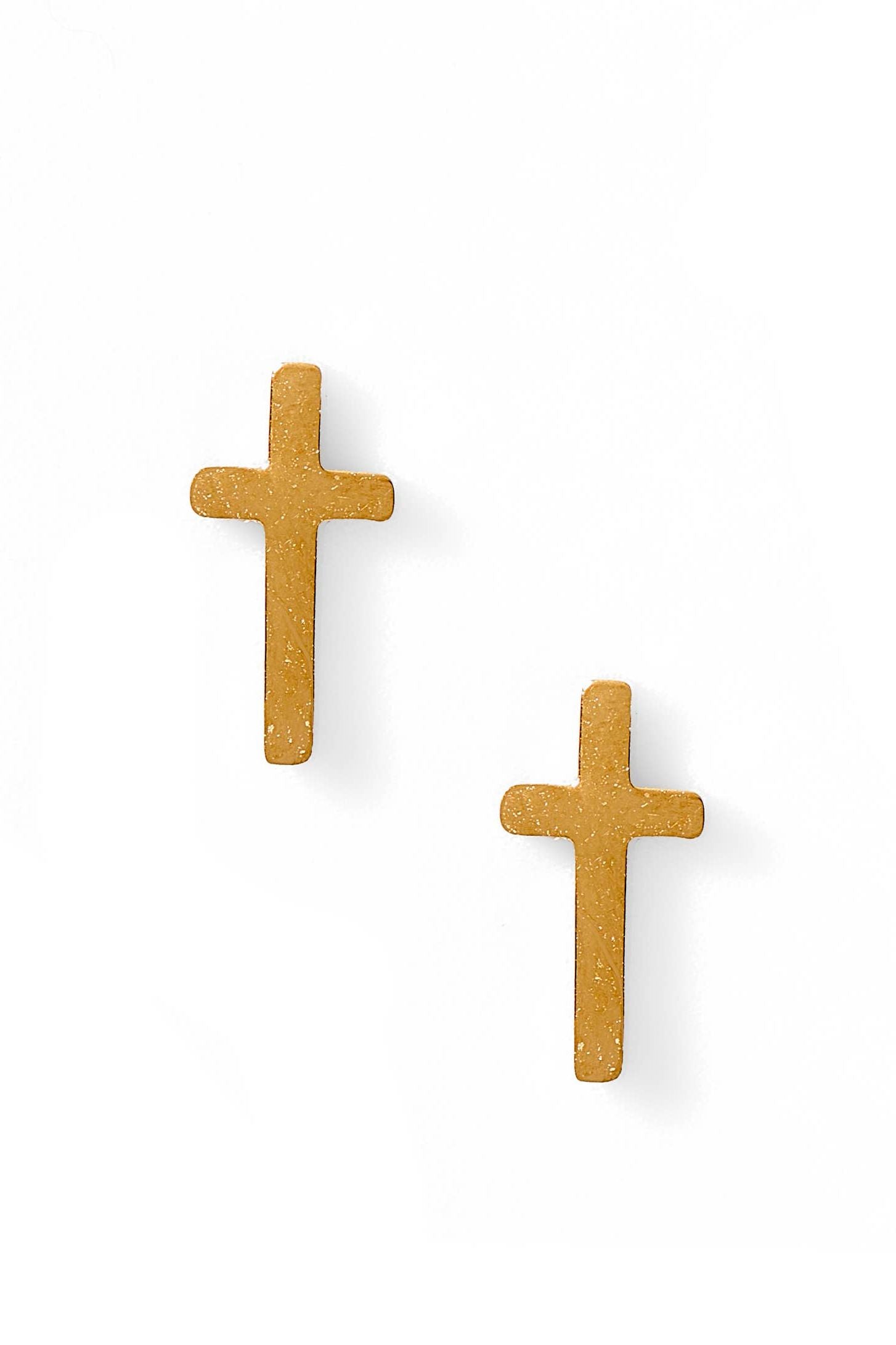 Screwback Stud Earrings - Catherine Cross