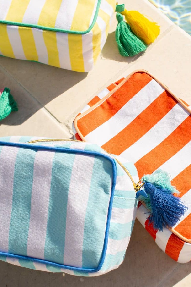 Megan Cosmetic   White/Fiesta   10x6x4