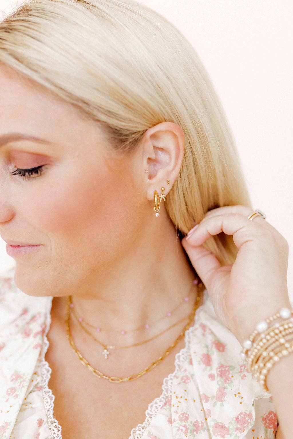 Screwback Stud Earrings - Millie Bow