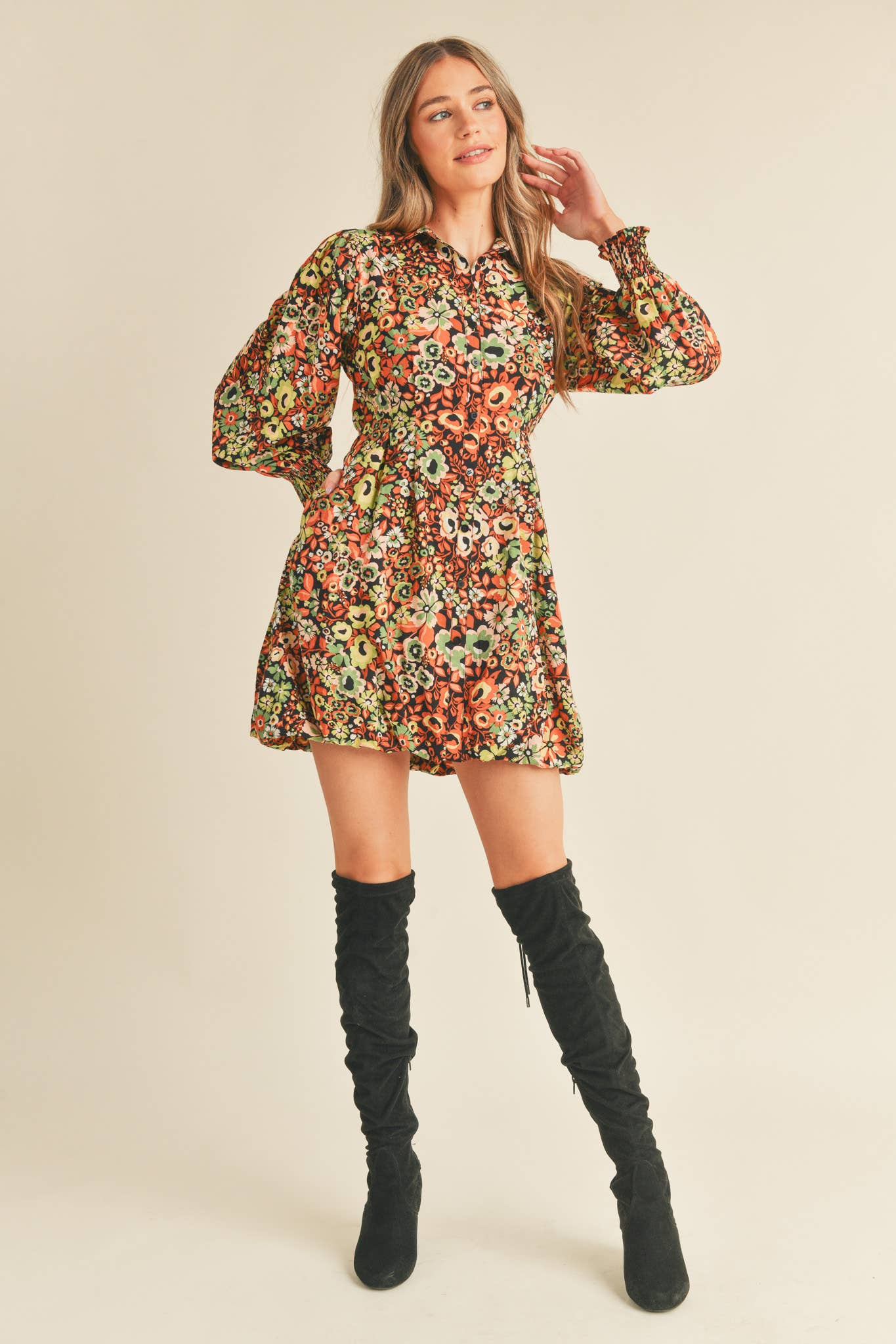 Leaves are Falling Dress