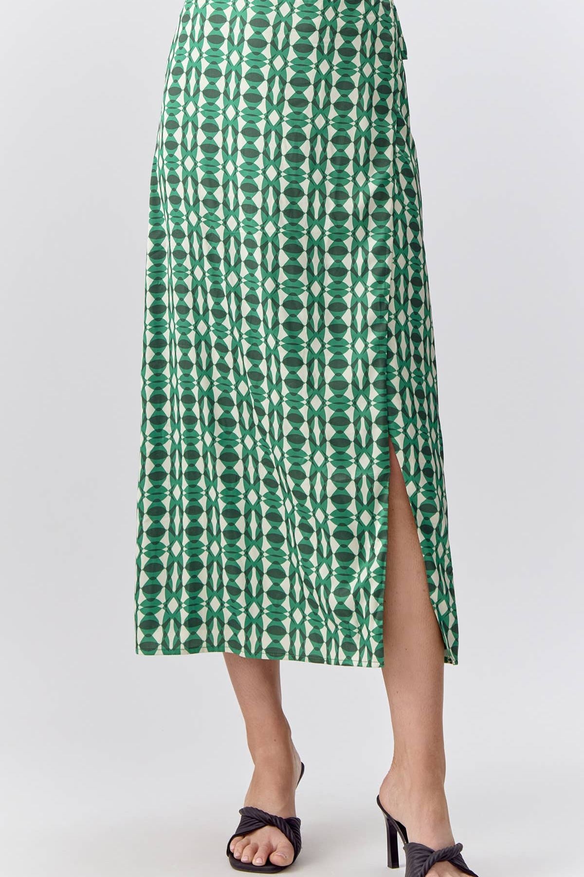 Meredith Wrap Midi Skirt