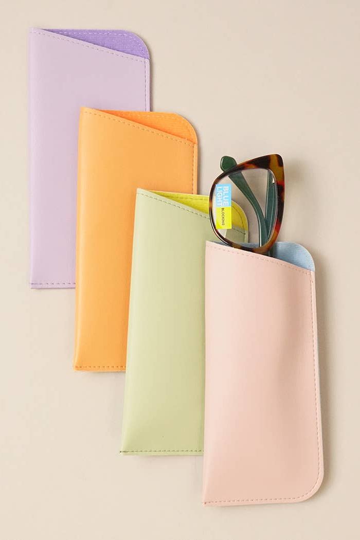 Two Tone Slip-In Eyeglass Cases