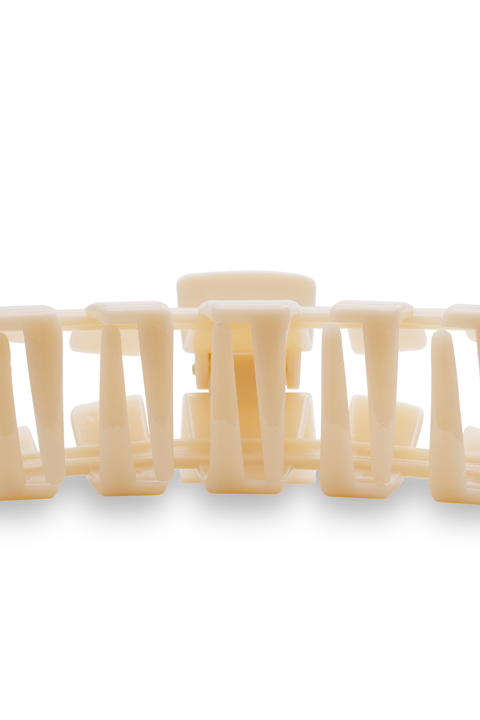 Classic Hair Clip | Large | Almond Beige