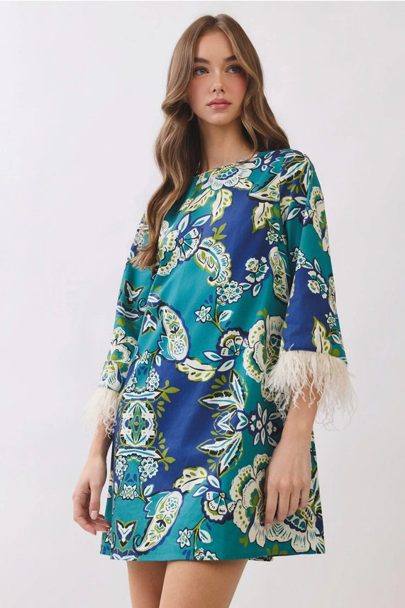 Palm & Proper Printed Shift Dress