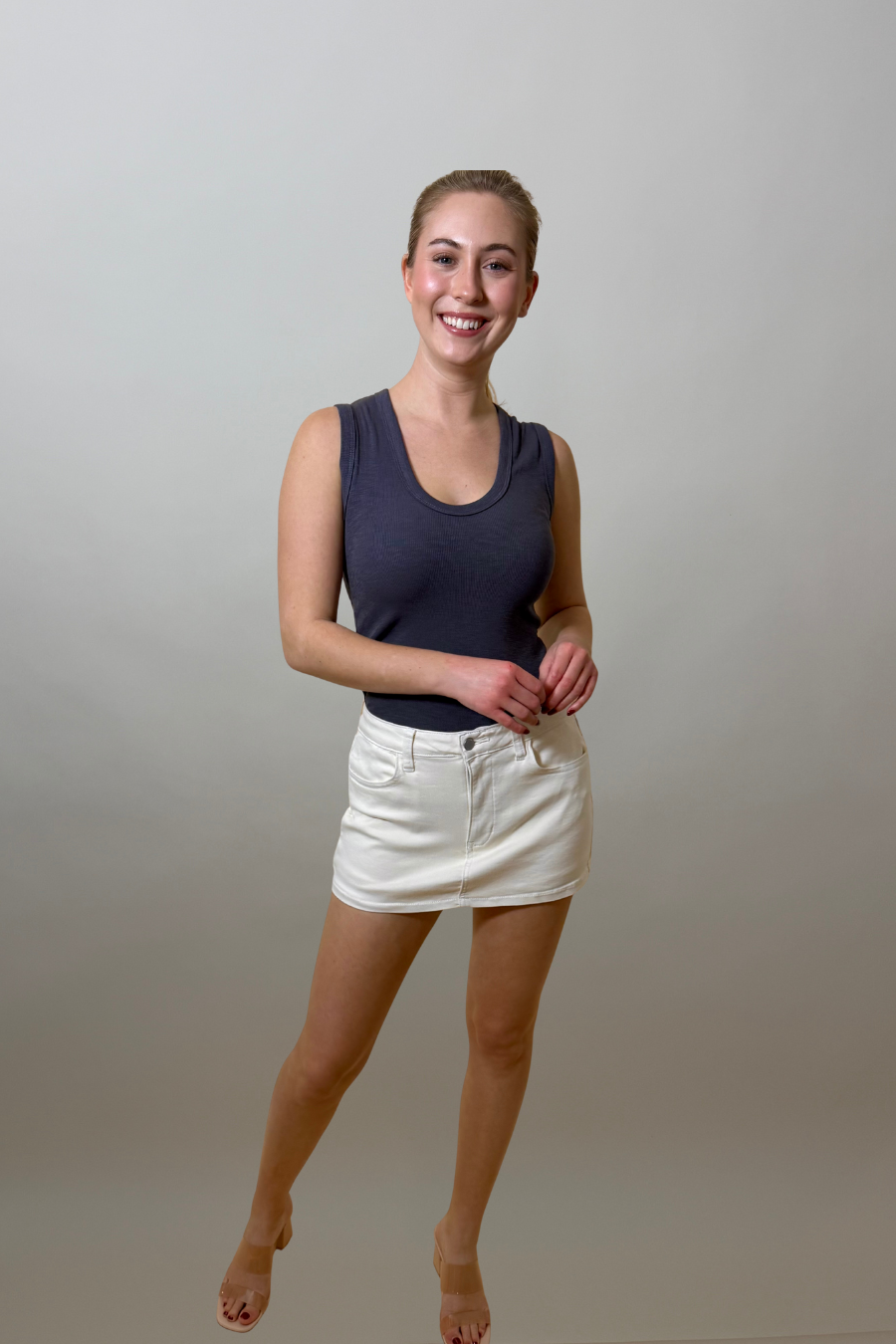 The Sydney Denim Skort